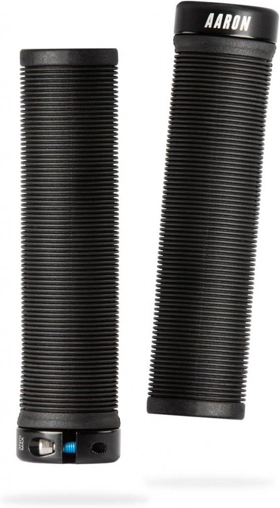 MM Commerce GmbH Freizeit und Outdoor AARON MTB & BMX Fahrradgriffe, sportliche Lenkergriffe aus rutschfestem Gummi in Schwarz