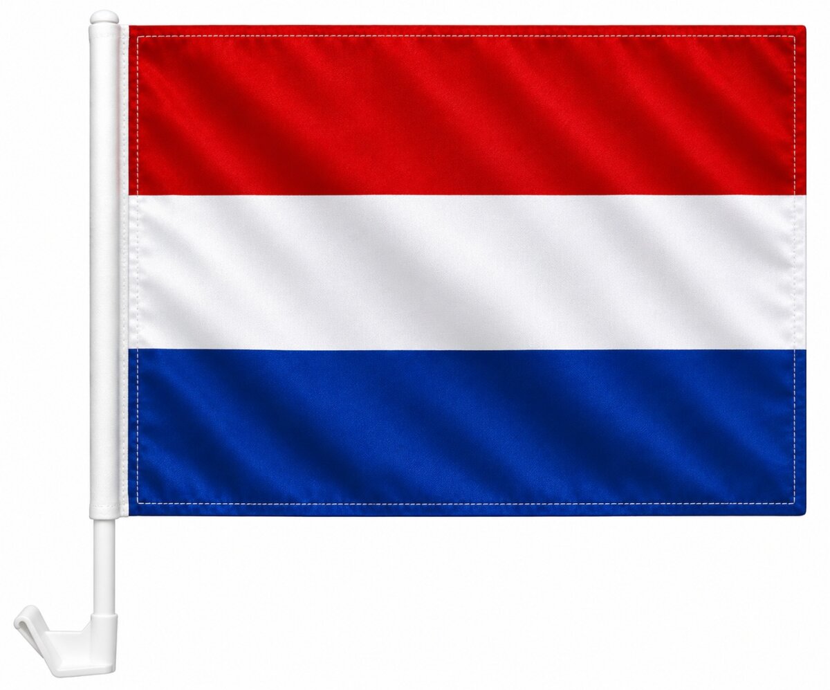 Versandhandel Strauch GmbH Flaggen und Fahnen Autoflagge Niederlande 30 x 40 cm Auto Flagge Fahne Autofahne Fensterflagge Fan