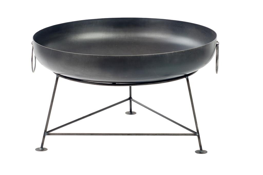 Markone Beata Rogala 127-3 schwarz Rohstahl Ø 80 cm Feuerstelle – Ansicht 2