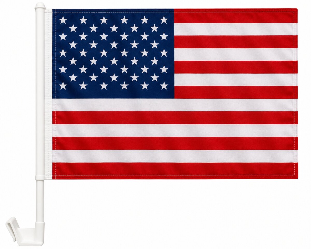 Versandhandel Strauch GmbH Flaggen und Fahnen Autoflagge USA 30 x 40 cm Auto Flagge Fahne Autofahne Fensterflagge Fanfahne Fanflagge