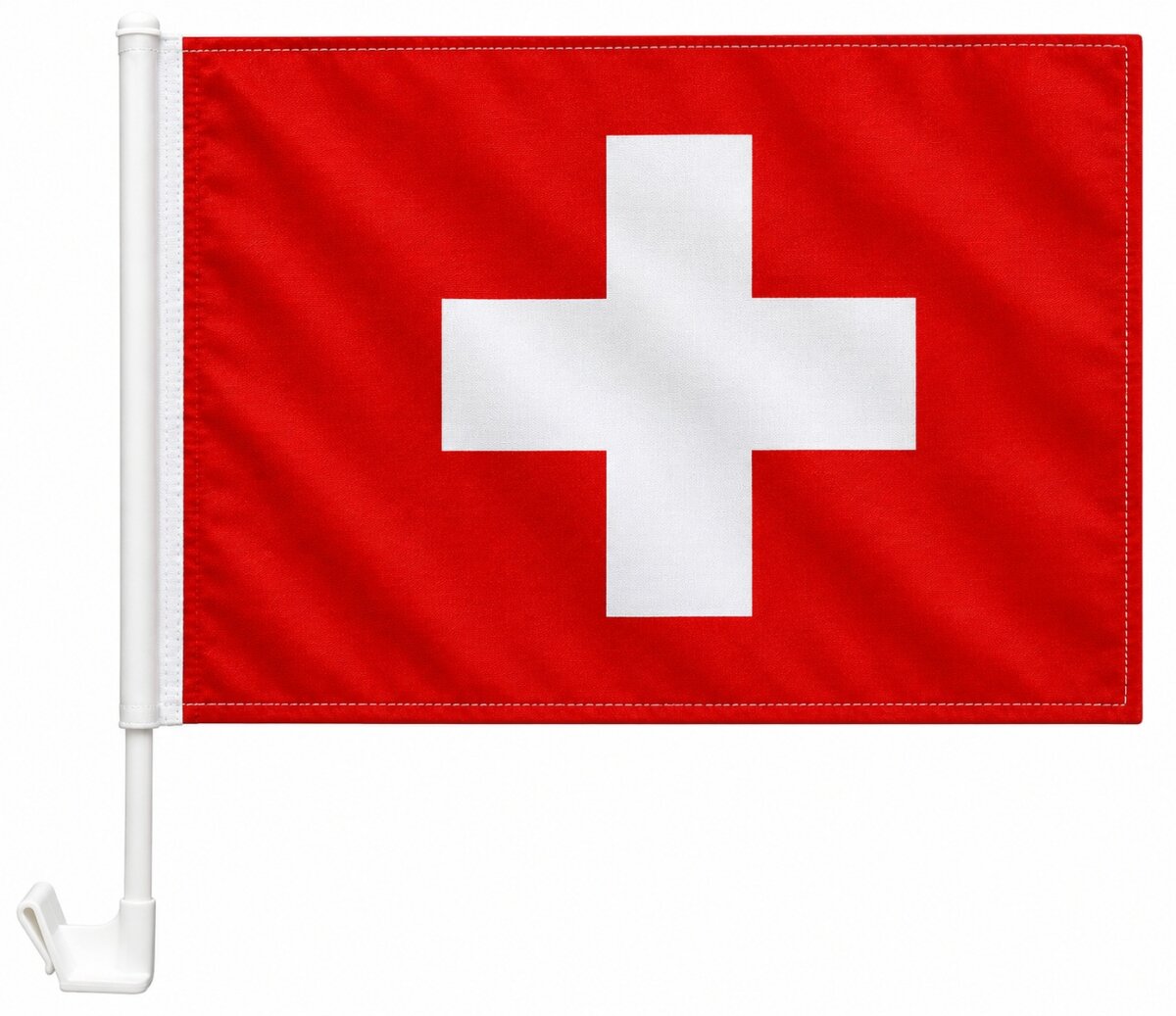 Versandhandel Strauch GmbH Flaggen und Fahnen Autoflagge Schweiz 30 x 40 cm Auto Flagge Fahne Autofahne Fensterflagge Fanfahne