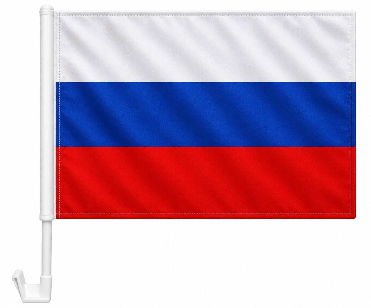 Versandhandel Strauch GmbH Flaggen und Fahnen Autoflagge Russland 30 x 40 cm Auto Flagge Fahne Autofahne Fensterflagge Fanfahne