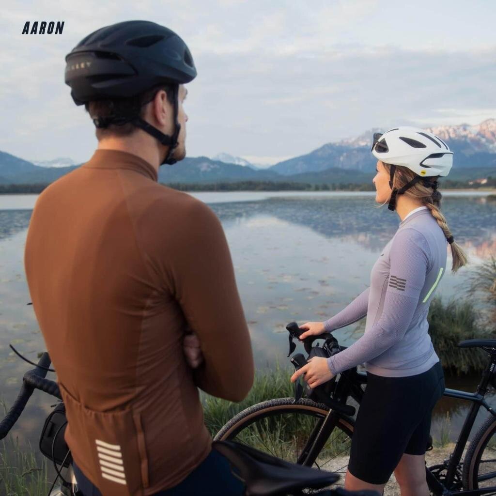 MM Commerce GmbH Freizeit und Outdoor AARON MTB & BMX Fahrradgriffe, sportliche Lenkergriffe aus rutschfestem Gummi in Schwarz